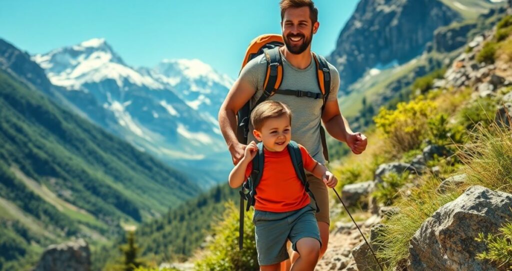 Adventurous Father and Son Captions