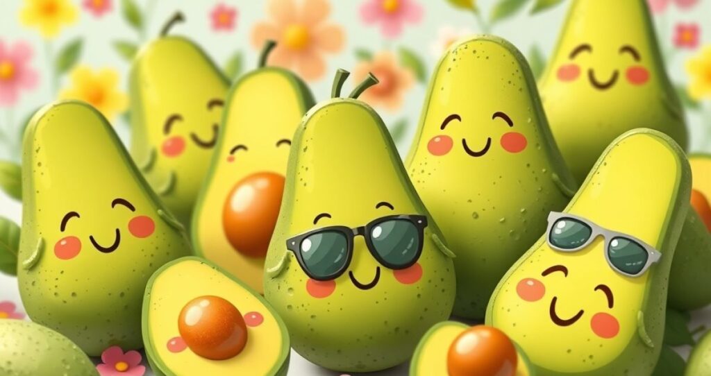 Cute Avocado Instagram Captions