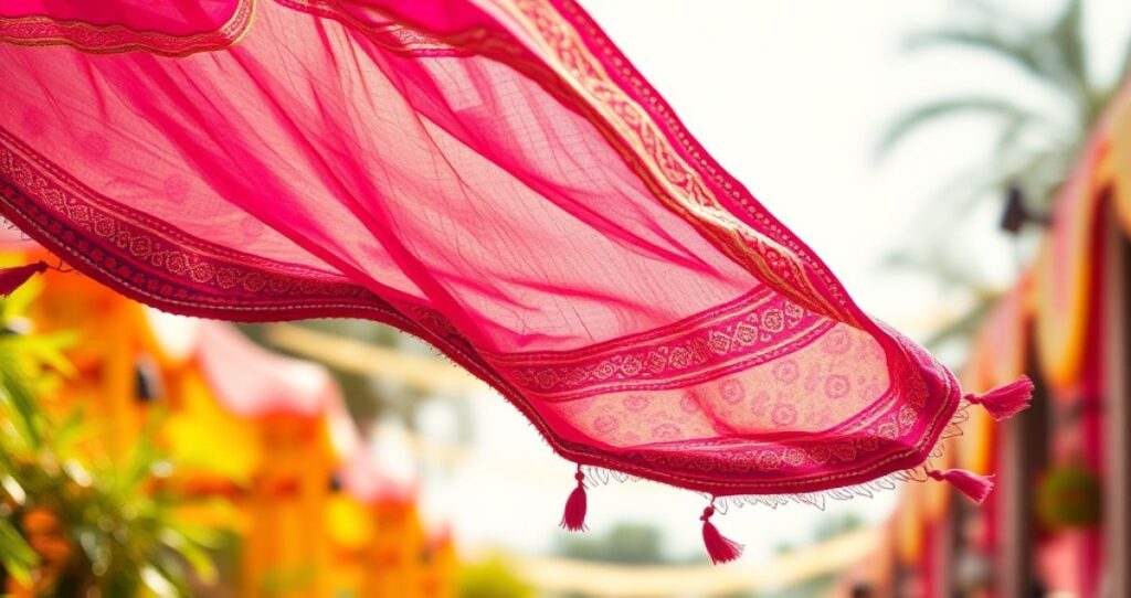 Flying Dupatta Captions For Instagram In Hindi
