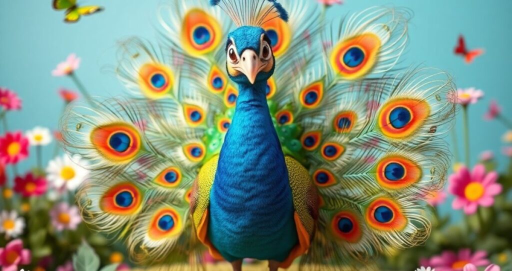 Funny Peacock Captions For Instagram
