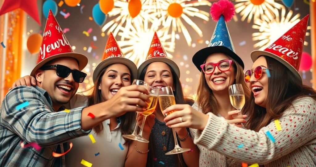 Humorous New Year’s Instagram Captions