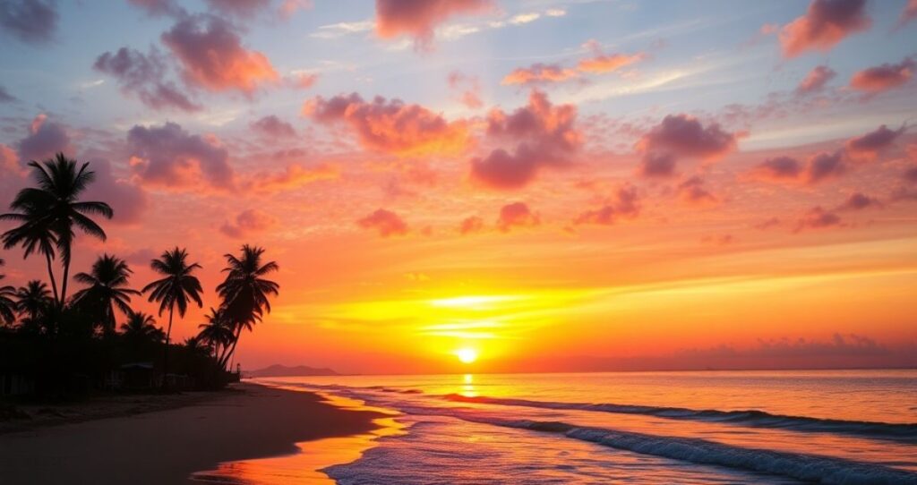 Kokan Sunset Captions for Instagram