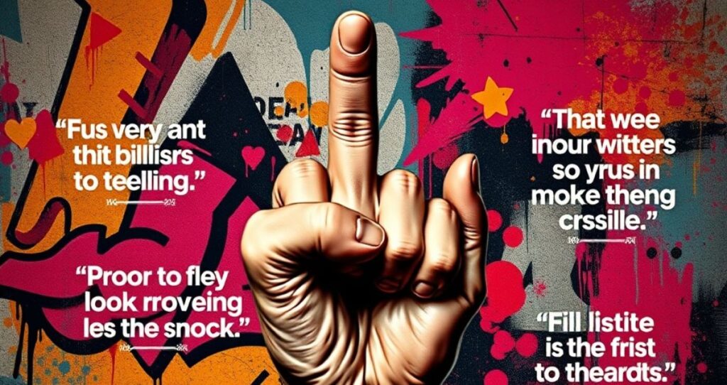 Quotes About Middle Finger