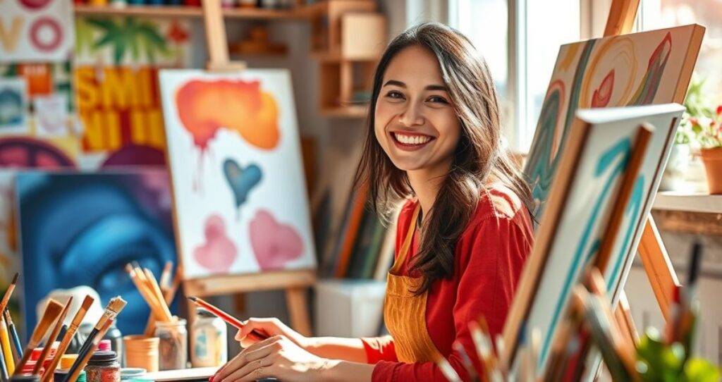 Creative and Artistic Smile Quotes