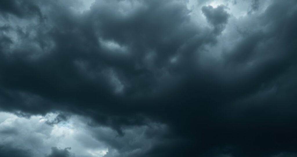 Dark Clouds Instagram Captions