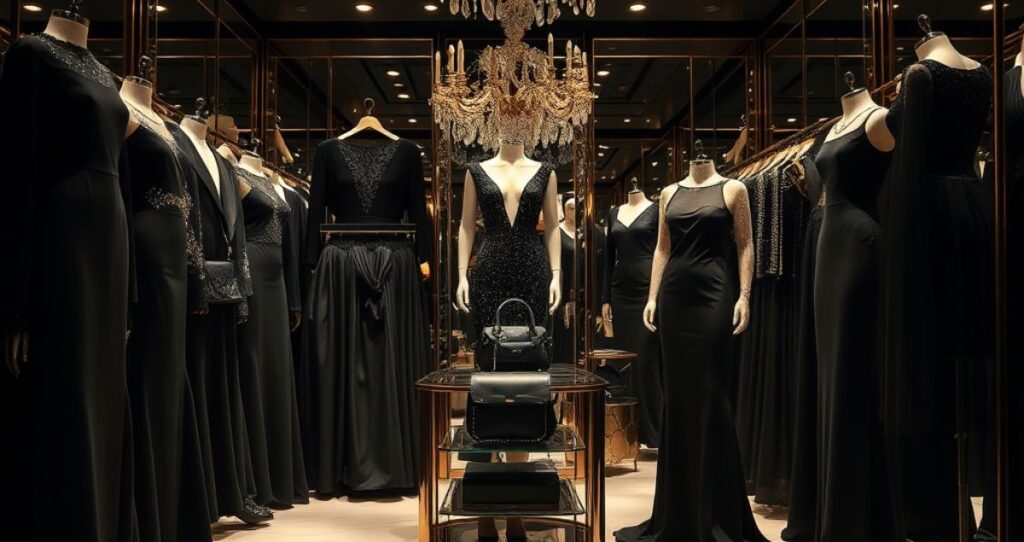 Glamourous Black Outfit Captions For Instagram