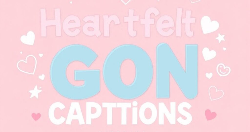 Heartfelt Teen Goon Captions