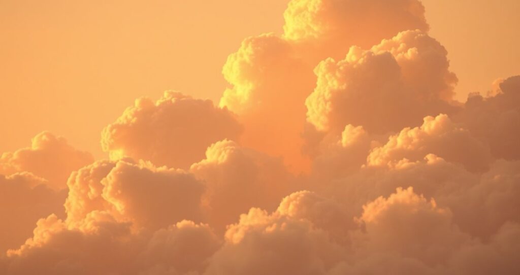 Warm & Aesthetic Cloud Captions