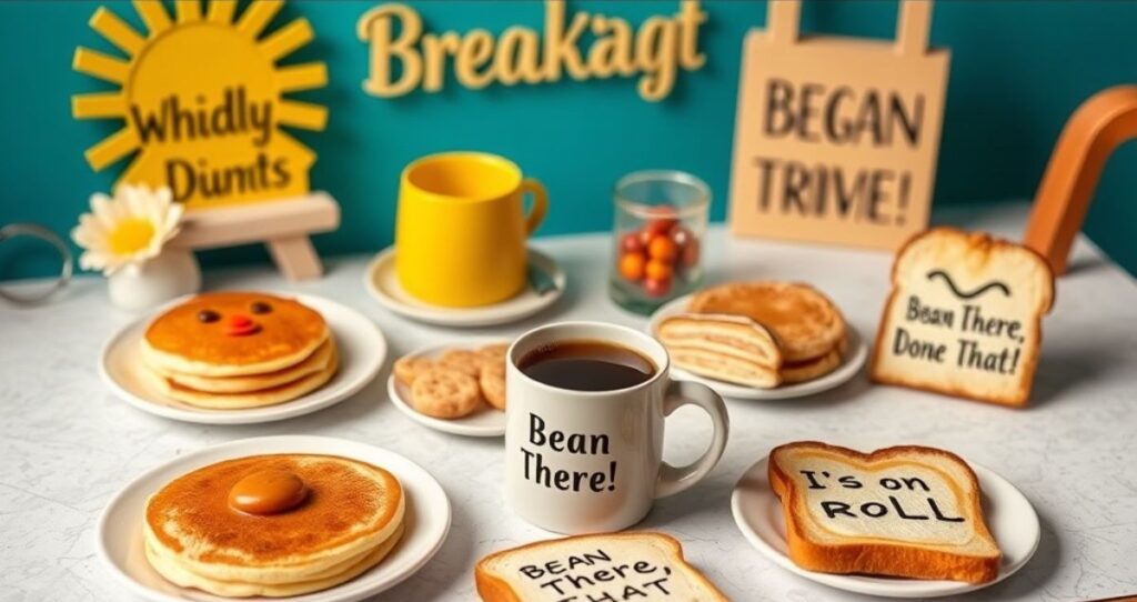 Clever Breakfast Puns & Wordplay