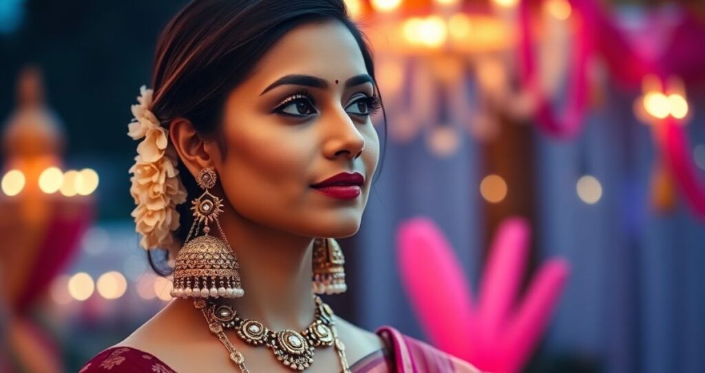 Elegant Jhumka Captions for Instagram in Hindi
