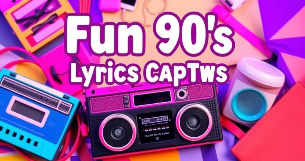 Fun 90s Lyrics Captions to Use on Instagram