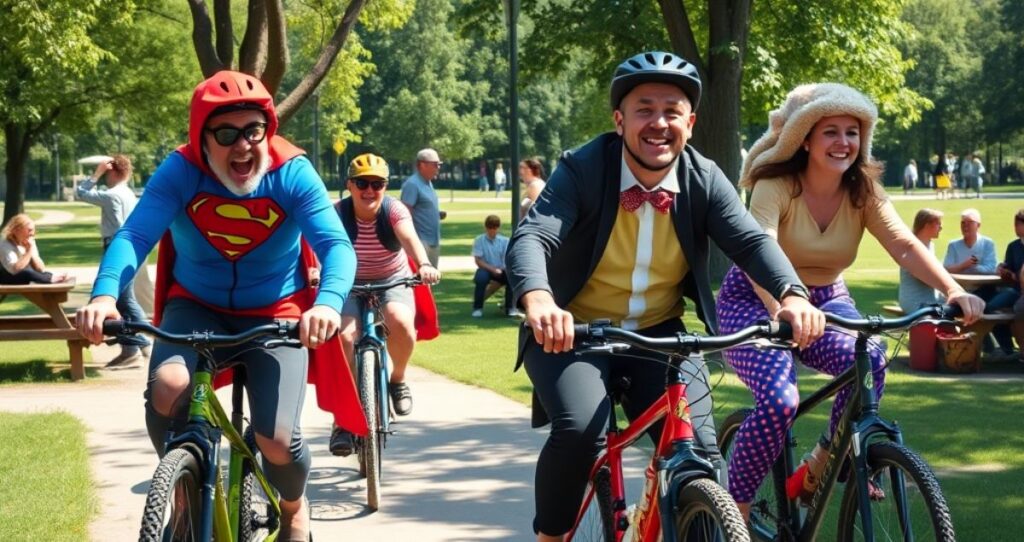 Funny Bike Captions for Instagram