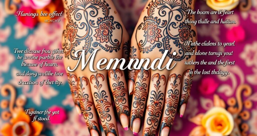 Lovely Mehndi Quotes to Celebrate the Art