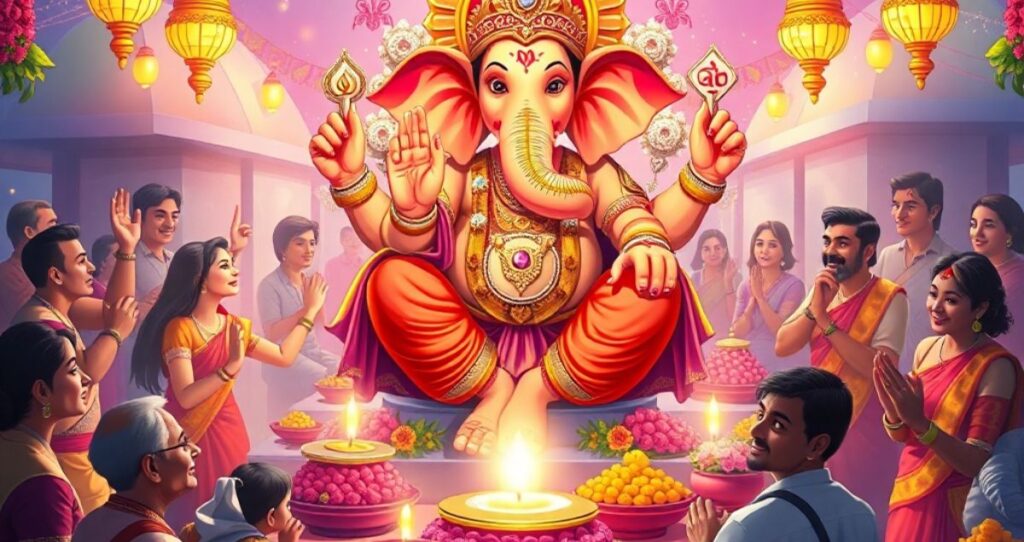 Short and Sweet Ganpati Bappa Captions