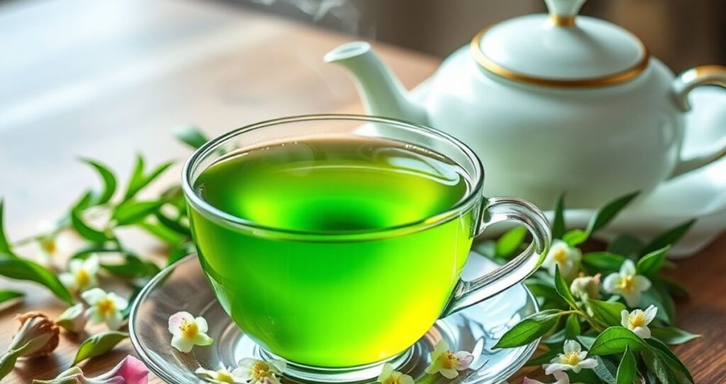 Green Tea Captions for Instagram