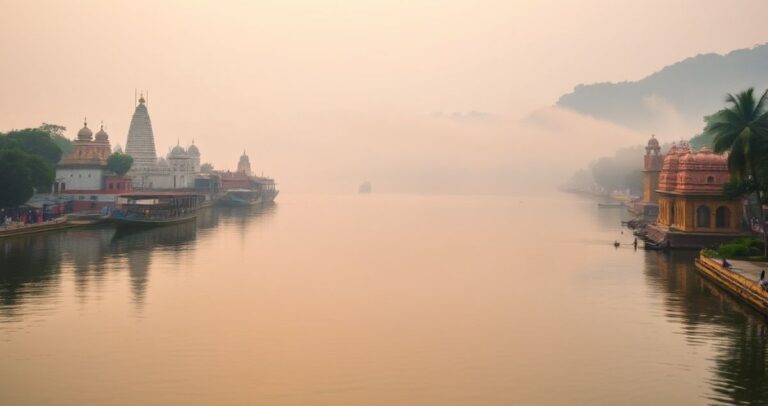 Ganga River Captions for Spiritual Peace & Serenity