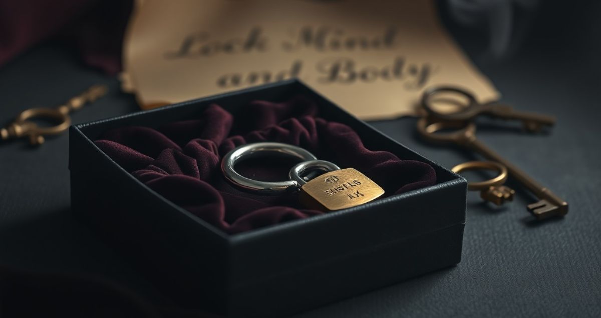 Chastity Cage Captions to Lock His Mind and Body